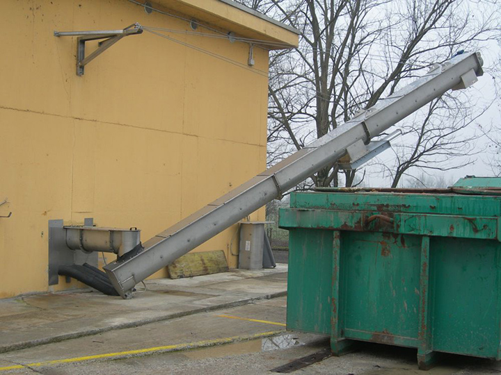 U型螺旋輸送機的承壓能力有限，不適合輸長距離輸送